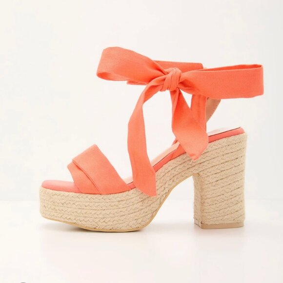 VICI MIMI POOL TO PARTY PLATFORM HEELSZ 8 NWOT - Picture 5 of 7